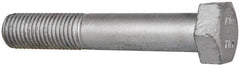 Value Collection - 1-8 Thread, 6" Length Under Head, Steel Hex Head Bolt - Hot Dipped Galvanized Coated, UNC Thread, ASTM A307, Grade 2 - Benchmark Tooling