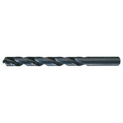 15/32 RHS / RHC HSS 118 Degree Radial Point General Purpose Jobber Length Drill - Steam Oxide - Exact Industrial Supply