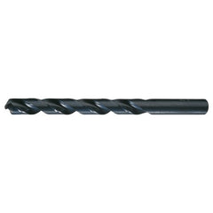 15/32 RHS / RHC HSS 118 Degree Split Point Split Point Drill - Steam Oxide - Exact Industrial Supply