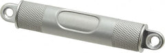 Starrett - 4 Inch Long x 7/16 Inch Wide, Level Replacement Tube and Plug - Black, Use With Levels - Benchmark Tooling