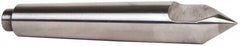 Riten - 3/4" Head Diam, Carbide-Tipped Steel Standard Point Half Dead Center - Jarno 6 Taper, 3/4" Point Diam, 1-1/8" Point Length, 4-1/2" OAL - Benchmark Tooling