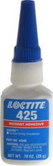 Loctite - 20gr. Bottle, Blue, Low Strength Liquid Threadlocker - Series 425, 24 hr Full Cure Time - Benchmark Tooling