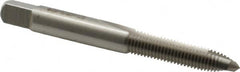 Heli-Coil - M6x1.00 Metric Coarse, D3, 2 Flutes, Plug Chamfer, Bright Finish, High Speed Steel Spiral Point STI Tap - 2-23/32" OAL, 1-1/8" Thread Length, 5H Class of Fit - Exact Industrial Supply