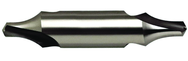 6.3mm x 71mm OAL 60° HSS Center Drill with Flat-Bright Form R - Benchmark Tooling