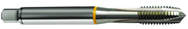 M1.7x0.35 6H 2-Flute Cobalt Yellow Ring Spiral Point Plug Tap-Bright - Benchmark Tooling