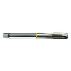 M4 x .70 3FL 6H Cobalt Spiral Point Plug Yellow Ring Tap-Bright FORM-B DIN 376 - Benchmark Tooling