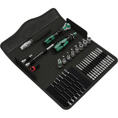 Wera - Screwdriver Bit Sets Type: Micro Bit Set Drive Size: 1/4 (Inch) - Benchmark Tooling