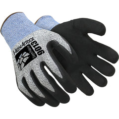 9000 Series HPPE Fiberglass Shell with Sandy Nitrile Palm Dip Size XL