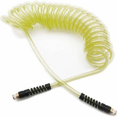 Parker - Coiled & Self-Storing Hose Inside Diameter (Inch): 1/4 Material: 95A Shore Durometer Polyurethane - Benchmark Tooling