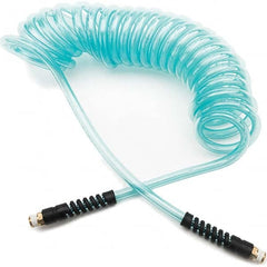 Parker - Coiled & Self-Storing Hose Inside Diameter (Inch): 1/4 Material: 95A Shore Durometer Polyurethane - Benchmark Tooling