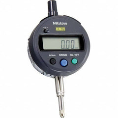 Mitutoyo - Electronic Drop Indicators Minimum Measurement (Decimal Inch): 0.0000 Maximum Measurement (mm): 12.7 - Benchmark Tooling