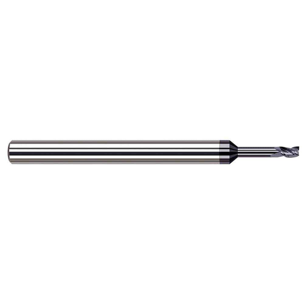 Harvey Tool - Square End Mills; Mill Diameter (Inch): 5/32 ; Mill Diameter (Decimal Inch): 0.1562 ; Length of Cut (Decimal Inch): 0.2350 ; Material: Solid Carbide ; Finish/Coating: AlTiN ; Shank Diameter (Inch): 3/16 - Exact Industrial Supply