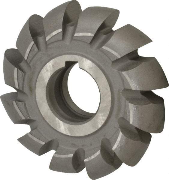 Value Collection - 7/16" Radius, 7/8" Circle Diam, 3-1/4" Cutter Diam, Arbor Connection, Convex Radius Cutter - High Speed Steel, Uncoated, 12 Teeth - Benchmark Tooling