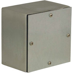 Wiegmann - NEMA 4 Steel Junction Box Enclosure with Screw Cover - Benchmark Tooling