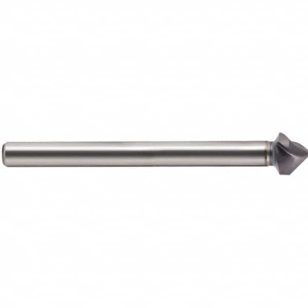 Guhring - 16.5mm Head Diam, 10mm Shank Diam, 3-Flute 90° High Speed Steel Countersink - Benchmark Tooling