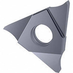 Grooving Insert: GE 30504, Solid Carbide TiCN Finish, Neutral, 1.97 mm Cutting Width, 4 mm Max Depth