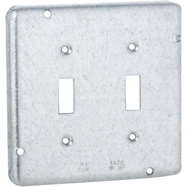 Hubbell-Raco - Steel Electrical Box Cover - Benchmark Tooling