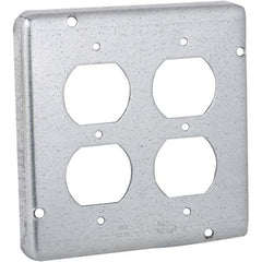 Hubbell-Raco - Steel Electrical Box Cover - Benchmark Tooling