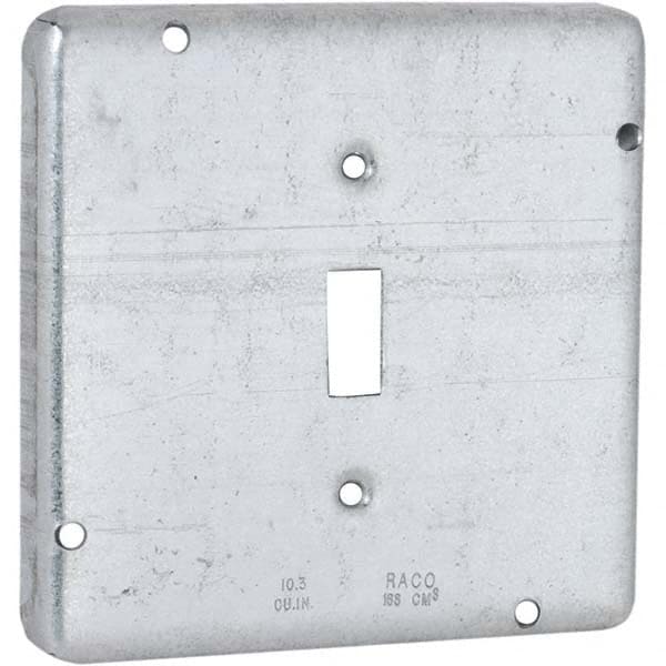 Hubbell-Raco - Steel Electrical Box Cover - Benchmark Tooling