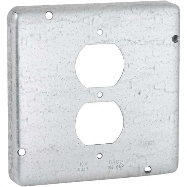 Hubbell-Raco - Steel Electrical Box Cover - Benchmark Tooling