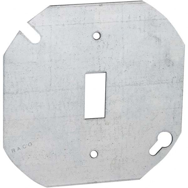 Hubbell-Raco - Steel Electrical Box Flat Cover - Benchmark Tooling