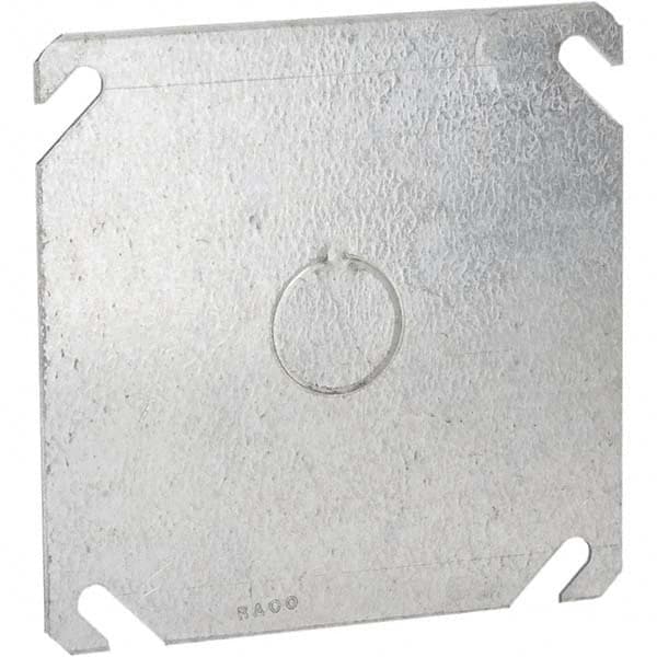 Hubbell-Raco - Steel Electrical Box Flat Cover - Benchmark Tooling