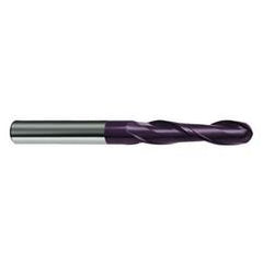 1/8" Dia. - 2" OAL - 30 Helix Firex CBD Ball Nose EM - 2 FL - Benchmark Tooling