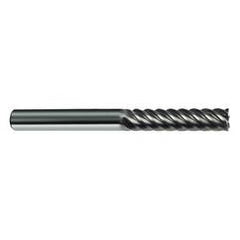 5/16" Dia. - 3" OAL - 45° Helix Bright Carbide End Mill - 6 FL - Benchmark Tooling