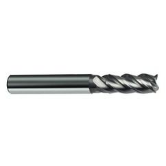4mm Dia. - 57mm OAL - 4 FL Variable Helix Bright Carbide End Mill - Benchmark Tooling