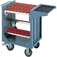 LISTA - CNC Storage Carts Style: CNC Tool Cart with Tool Carrier Taper Size: HSK 63A - Benchmark Tooling