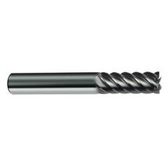 14mm Dia. - 83mm OAL - 45° Helix Bright Carbide End Mill - 6 FL - Benchmark Tooling