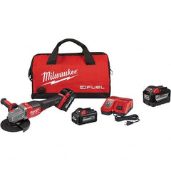 Milwaukee Tool - Angle & Disc Grinders Type of Power: Cordless Wheel Diameter (Inch): 4-1/2 - 6 - Benchmark Tooling