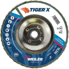 Weiler - Flap Discs Abrasive Type: Coated Flap Disc Type: Type 29 - Benchmark Tooling