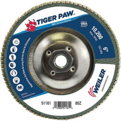 Weiler - Flap Discs Abrasive Type: Coated Flap Disc Type: Type 29 - Benchmark Tooling