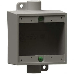 Hubbell Killark - Electrical Outlet Boxes & Switch Boxes Enclosure Type: Device Box Enclosure Shape: Square - Benchmark Tooling