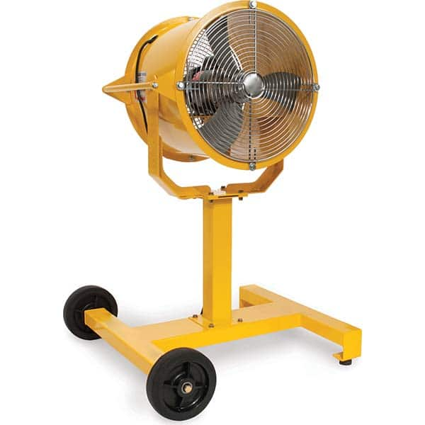 Big Ass Fans - 18" OAW Sweat Bee Pedestal Mount Directional Fan - Benchmark Tooling