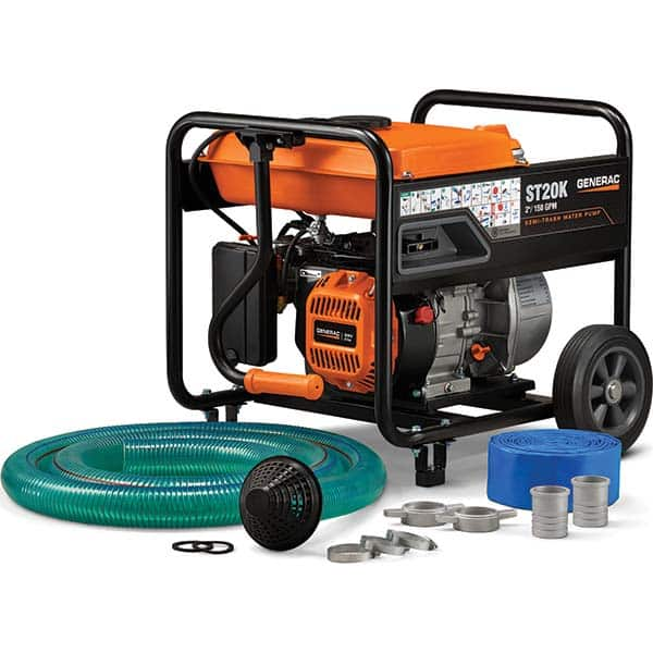 Generac Power - Self-Priming Engine Pumps Horsepower: 5.0 Engine Type: OHV - Benchmark Tooling