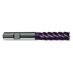 8mm Dia. - 75mm OAL - 5 FL Variable Helix Firex Carbide End Mill - Benchmark Tooling