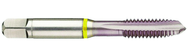 43832 2B 3-Flute Cobalt Yellow Ring Spiral Point Plug Tap-MolyGlide - Benchmark Tooling