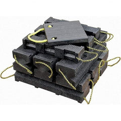 AME International - Cribbing Blocks & Sets Material: Recycled Plastic Height (Inch): 24 - Benchmark Tooling