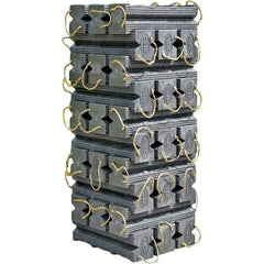 AME International - Cribbing Blocks & Sets Material: Recycled Plastic Height (Inch): 48 - Benchmark Tooling