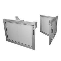 Rockford Systems - Milling Machine Guards Type: Front Mill Shield Shield Width (Inch): 20 - Benchmark Tooling