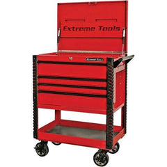 EXTREME TOOLS - Tool Storage Carts Type: Tool Cart Number of Drawers: 4 - Benchmark Tooling