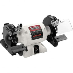 Jet - Bench Grinders & Buffers Machine Type: Bench Grinder Wheel Diameter (Inch): Accepts 8 - Benchmark Tooling