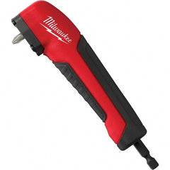 Milwaukee Tool - Power Drill Accessories Accessory Type: Right Angle Drive Attachment For Use With: All 1/4" Drivers - Benchmark Tooling