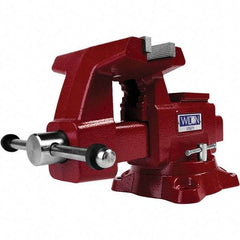 Wilton - Bench & Pipe Combination Vises Jaw Width (Inch): 6-1/2 Jaw Opening Capacity (Inch): 6 - Benchmark Tooling