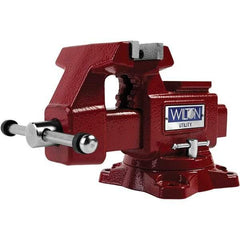 Wilton - Bench & Pipe Combination Vises Jaw Width (Inch): 4-1/2 Jaw Opening Capacity (Inch): 4 - Benchmark Tooling