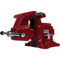 Wilton - Bench & Pipe Combination Vises Jaw Width (Inch): 8 Jaw Opening Capacity (Inch): 8-1/2 - Benchmark Tooling