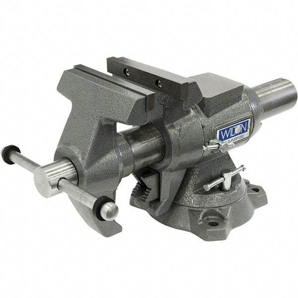 Wilton - Bench & Pipe Combination Vises Jaw Width (Inch): 5-1/2 Jaw Opening Capacity (Inch): 5 - Benchmark Tooling