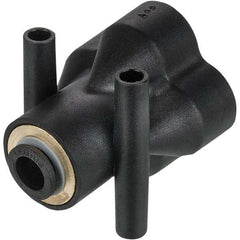 Legris - Plastic Push-To-Connect Tube Fittings Type: Union Y Tube Outside Diameter (Inch): 5/32x1/4 - Benchmark Tooling